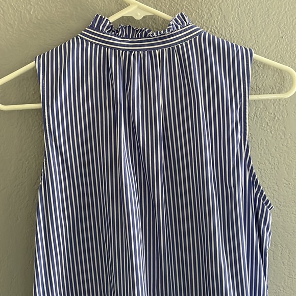 J. Crew Blue and White Striped Dress - Picture 6 of 10